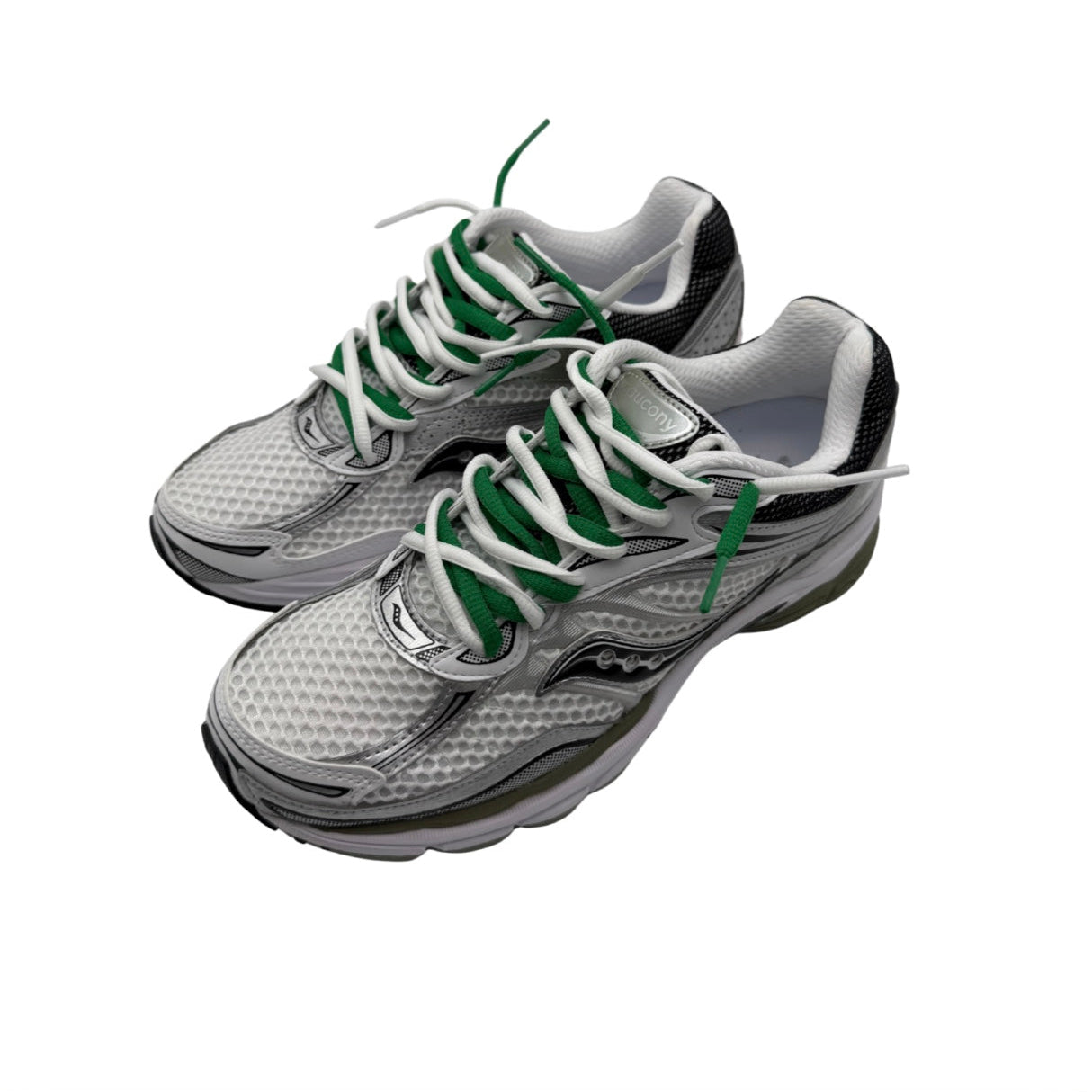 Saucony Pro Grid Omni 9 White/Green.