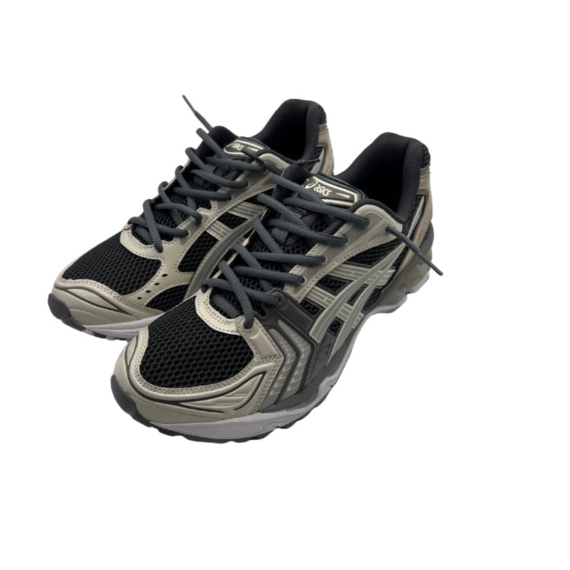 Asics gel kayano 14 obsidian grey.