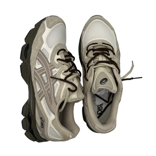 Asics gel nyc cream putty double laced.