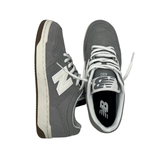 New balance 480 Slate Grey met Sea Salt en White.