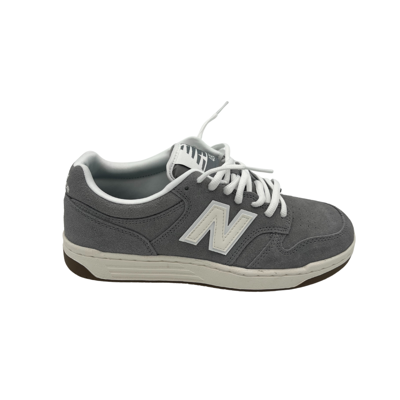 New balance 480 Slate Grey met Sea Salt en White.